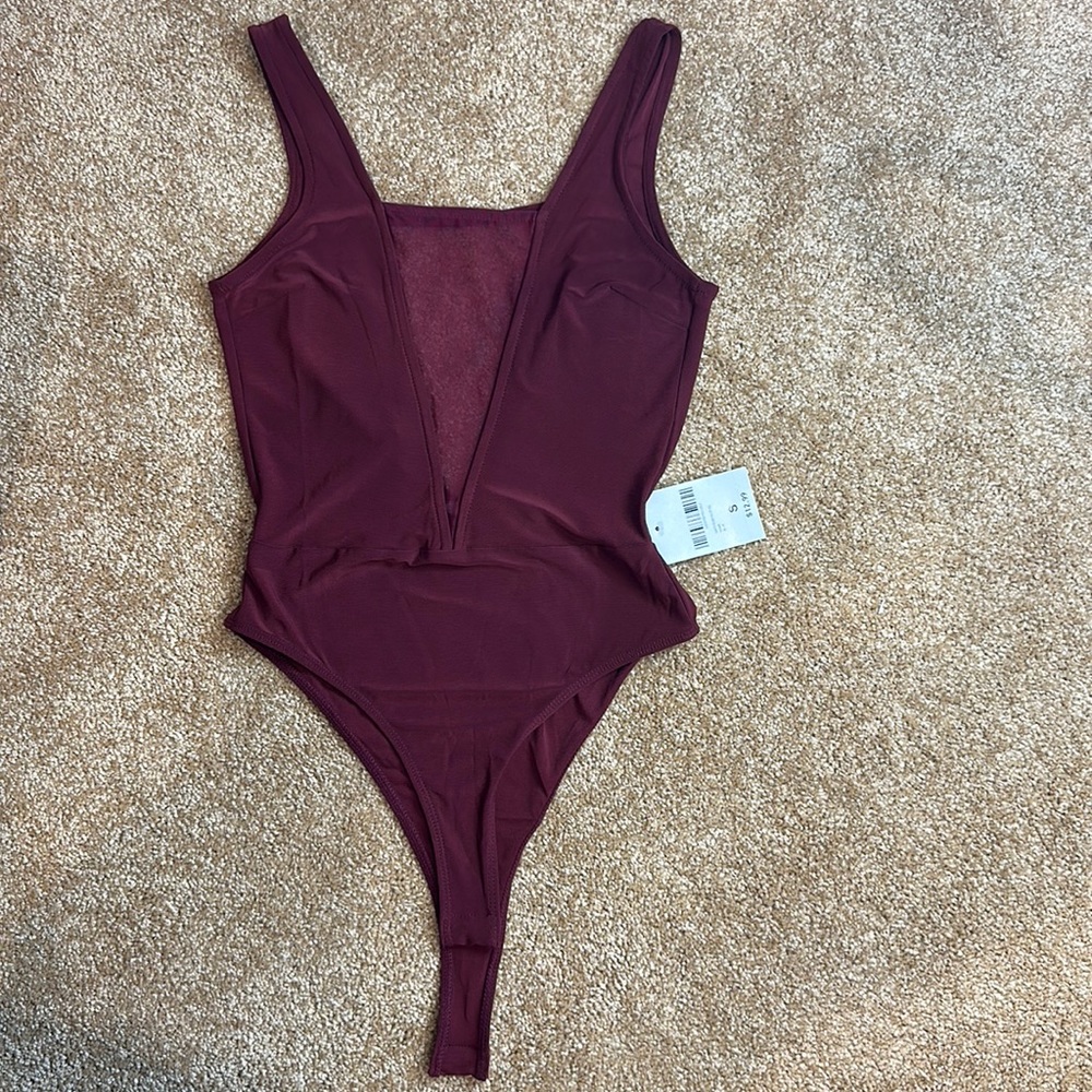 Maroon Bodysuit